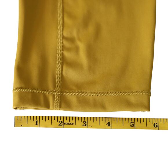 Athleta Womens Ultimate Stash Pocket 7/8 Tight Plus Size 3X Mustard Yellow Gym - Picture 11 of 11